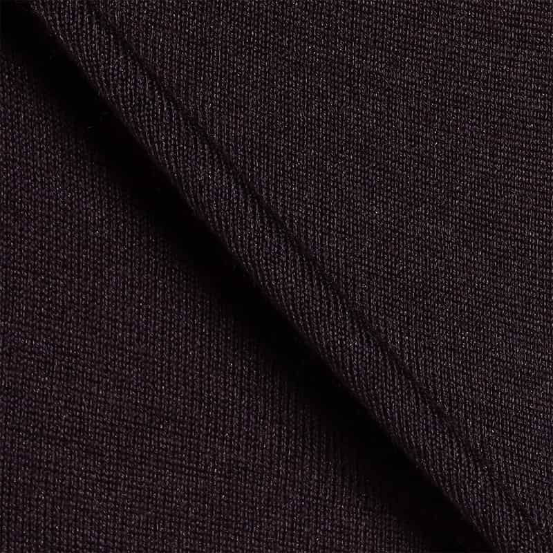 FILIPPO DE LAURENTIIS FILIPPO DE LAURENTIIS <フィリップ デ ローレンティス> / ウールシルクカシミヤ ロングスリーブ モックネックニットプルオーバー WINE