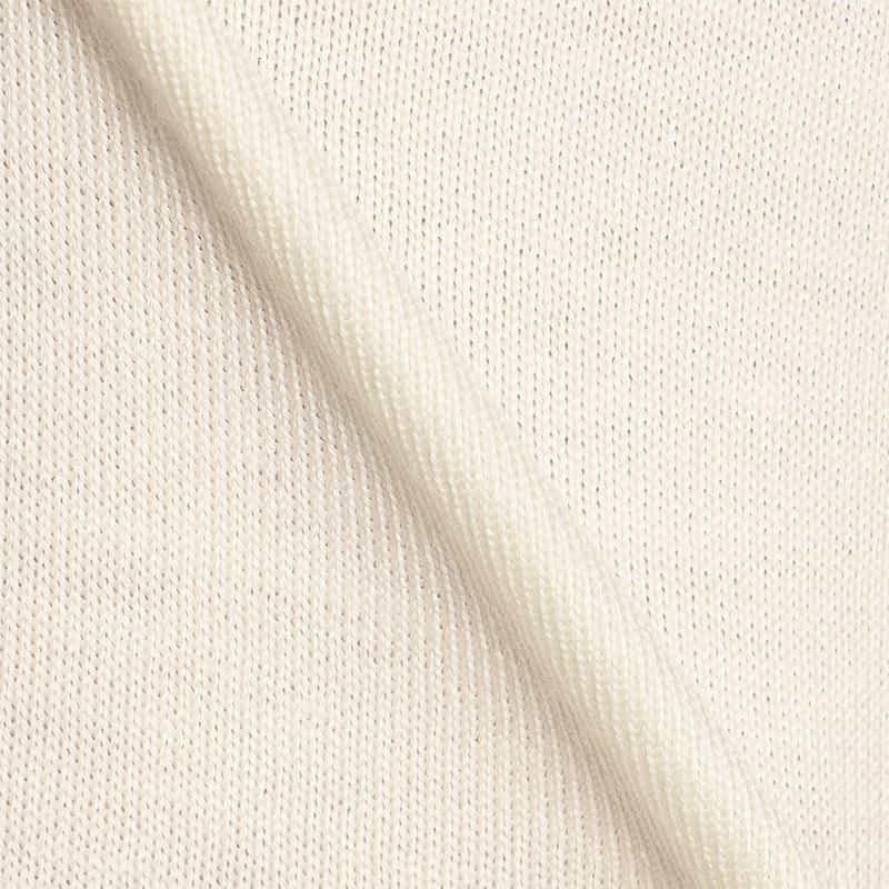 GRANSASSO ウール モックネックニットプルオーバー WHITE