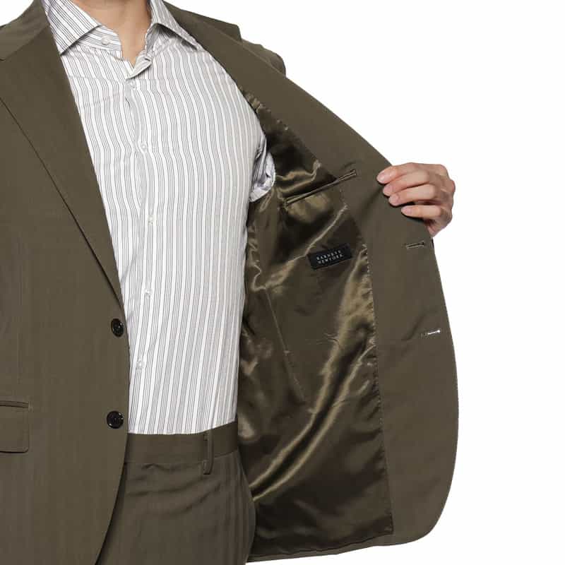 BARNEYS NEW YORK スーツ KHAKI