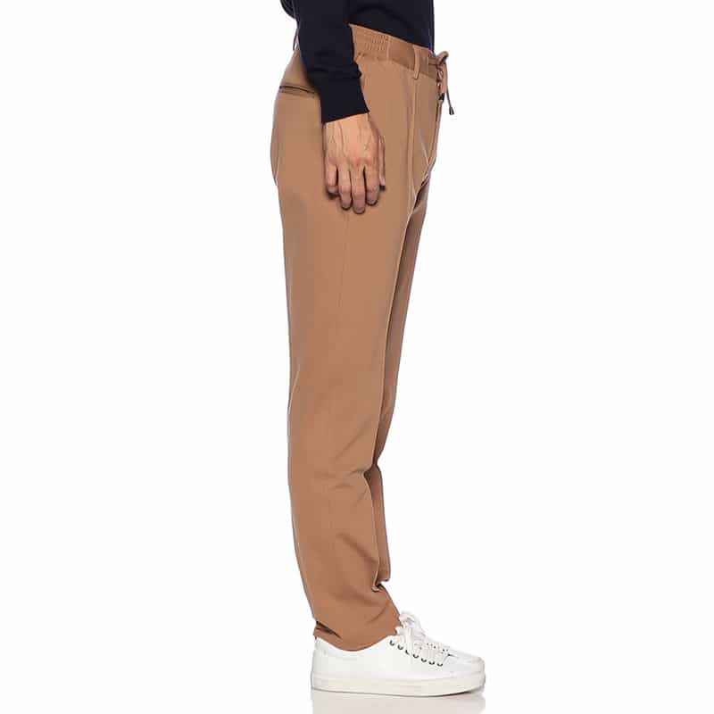 GIABSARCHIVIO ドローストリングパンツ "MASACCIO" CAMEL