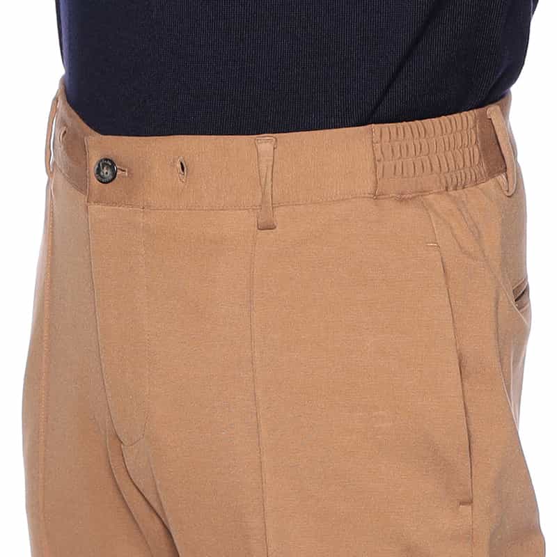 GIABSARCHIVIO ドローストリングパンツ "MASACCIO" CAMEL