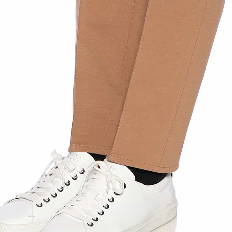 GIABSARCHIVIO ドローストリングパンツ "MASACCIO" CAMEL