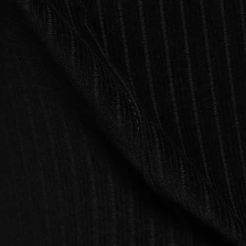 GIABSARCHIVIO コーデュロイ素材ドローストリングパンツ "MASACCIO" BLACK