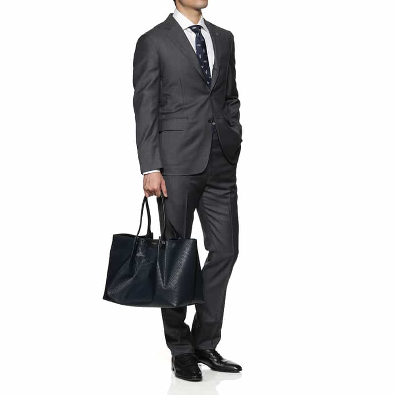 SERAPIAN SERAPIAN＜セラピアン＞トートバッグ "STEPAN" NAVY