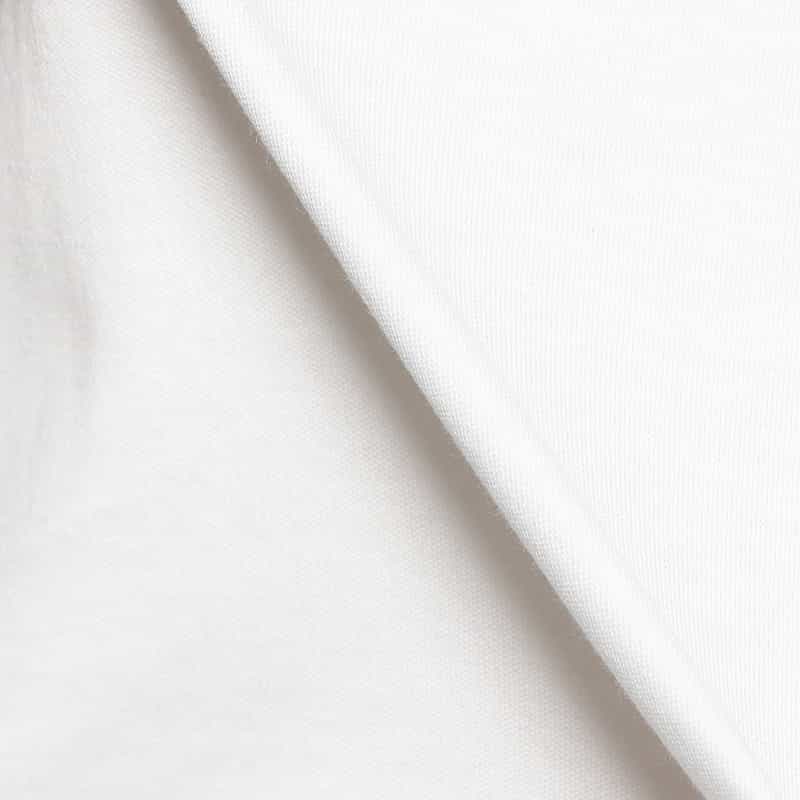 HERNO バイカラーリブ ロングスリーブTシャツ WHITE