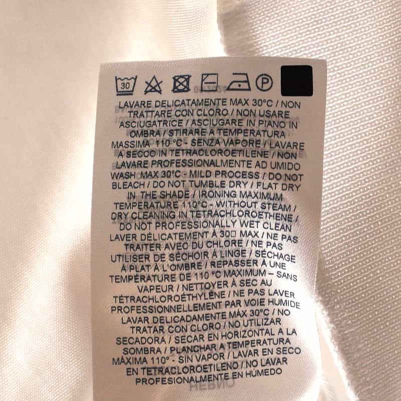 HERNO バイカラーリブ ロングスリーブTシャツ WHITE