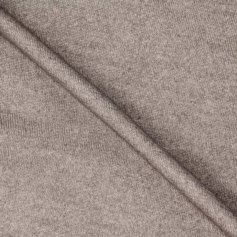 MAURO OTTAVIANI カシミヤシルク モックネック ニットプルオーバー BEIGE