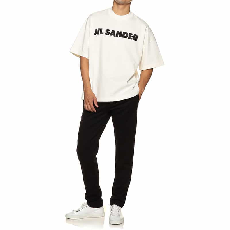 JIL SANDER JIL SANDER＜ジル サンダー＞プリントロゴTシャツ WHITE