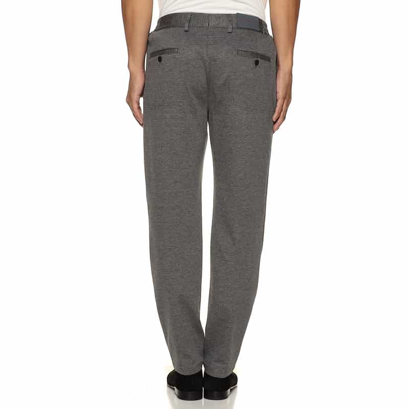 BERNARDO GIUSTI バーニーズ　ニューヨーク限定レーヨンジャージーパンツ GRAY