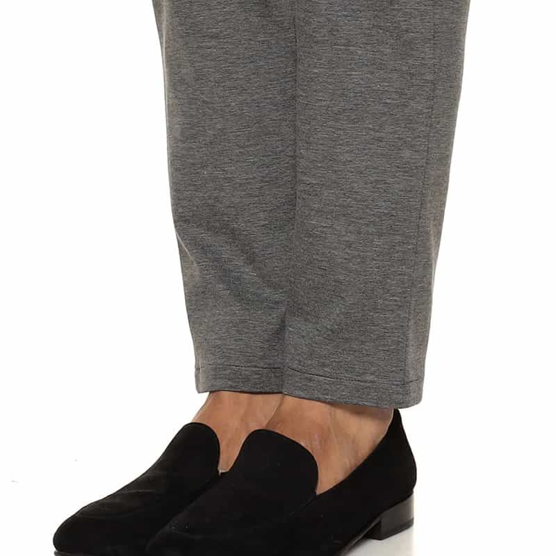 BERNARDO GIUSTI バーニーズ　ニューヨーク限定レーヨンジャージーパンツ GRAY