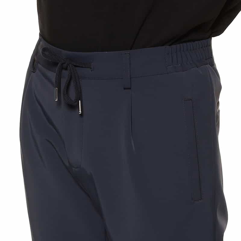 BERNARDO GIUSTI バーニーズ　ニューヨーク限定ジャージーパンツ NAVY