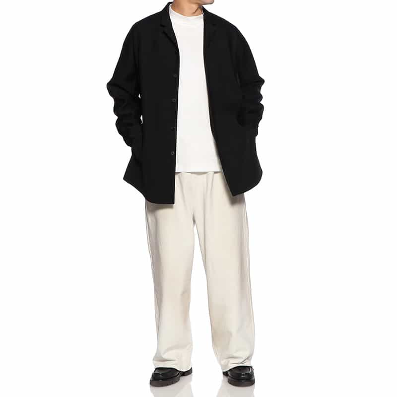 OVERCOAT バーニーズ　ニューヨーク限定ドルマンスリーブシャツ BLACK