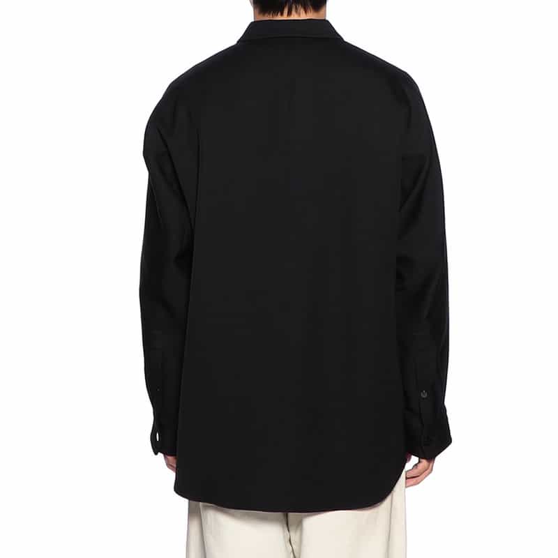 OVERCOAT バーニーズ　ニューヨーク限定ドルマンスリーブシャツ BLACK