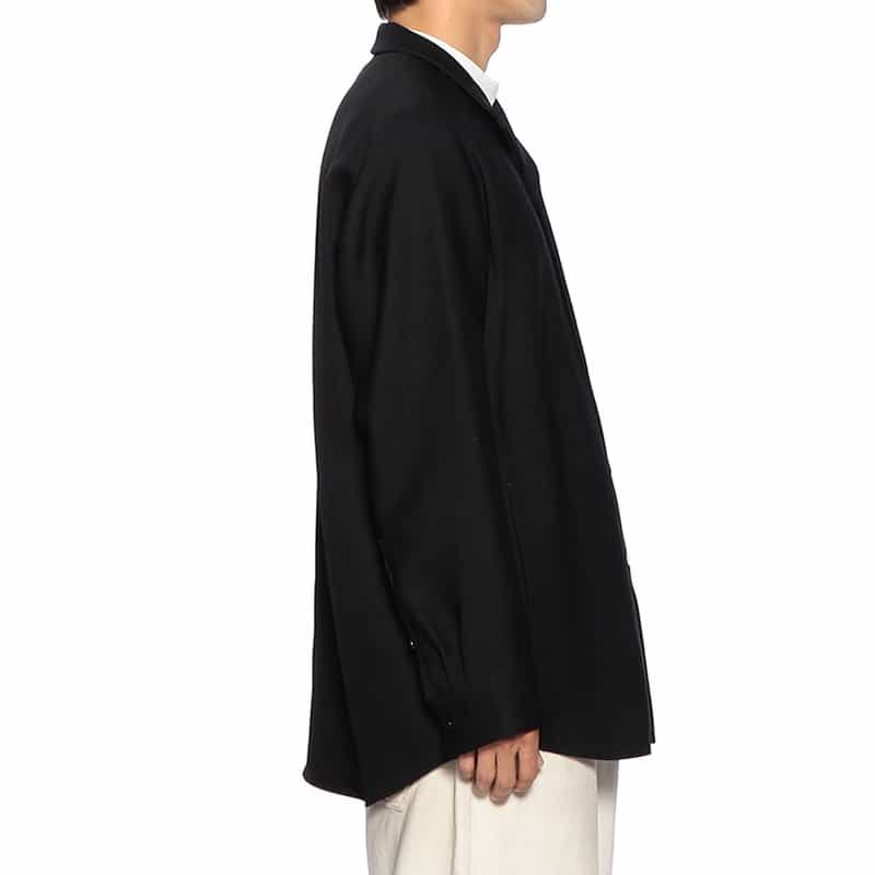 OVERCOAT バーニーズ　ニューヨーク限定ドルマンスリーブシャツ BLACK