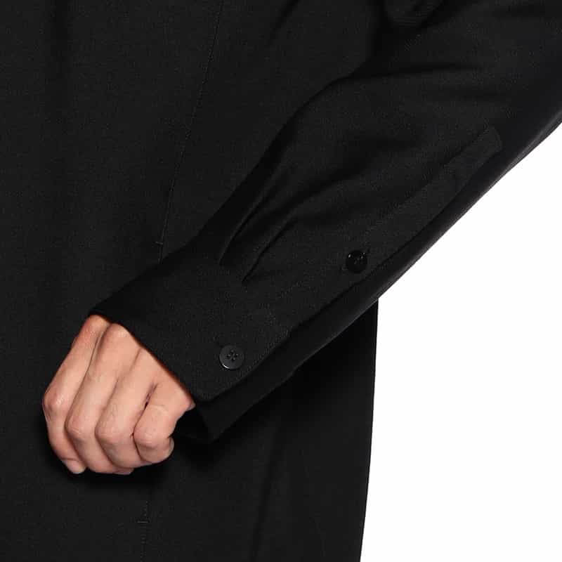 OVERCOAT バーニーズ　ニューヨーク限定ドルマンスリーブシャツ BLACK