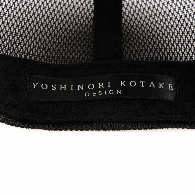 YOSHINORI KOTAKE DESIGN YOSHINORI KOTAKE DESIGN＜ヨシノリ コタケ デザイン＞ベースボールキャップ "7" BLACK