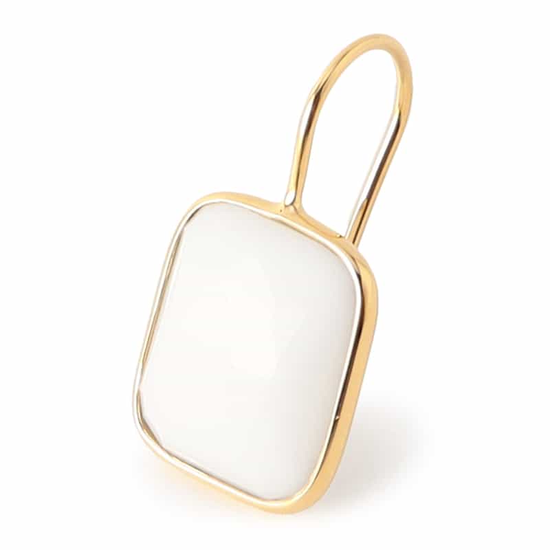 LA SOEUR LA SOEUR＜ラ スール＞バーニーズ　ニューヨーク限定ピアス （ホワイトクォーツ） NONE