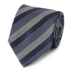 ストライプ柄タイ