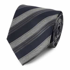 ストライプ柄タイ