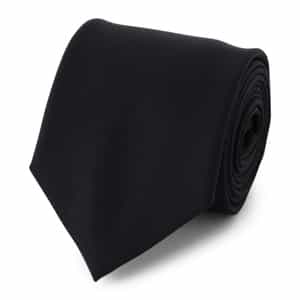 ウール素材ソリッドタイ