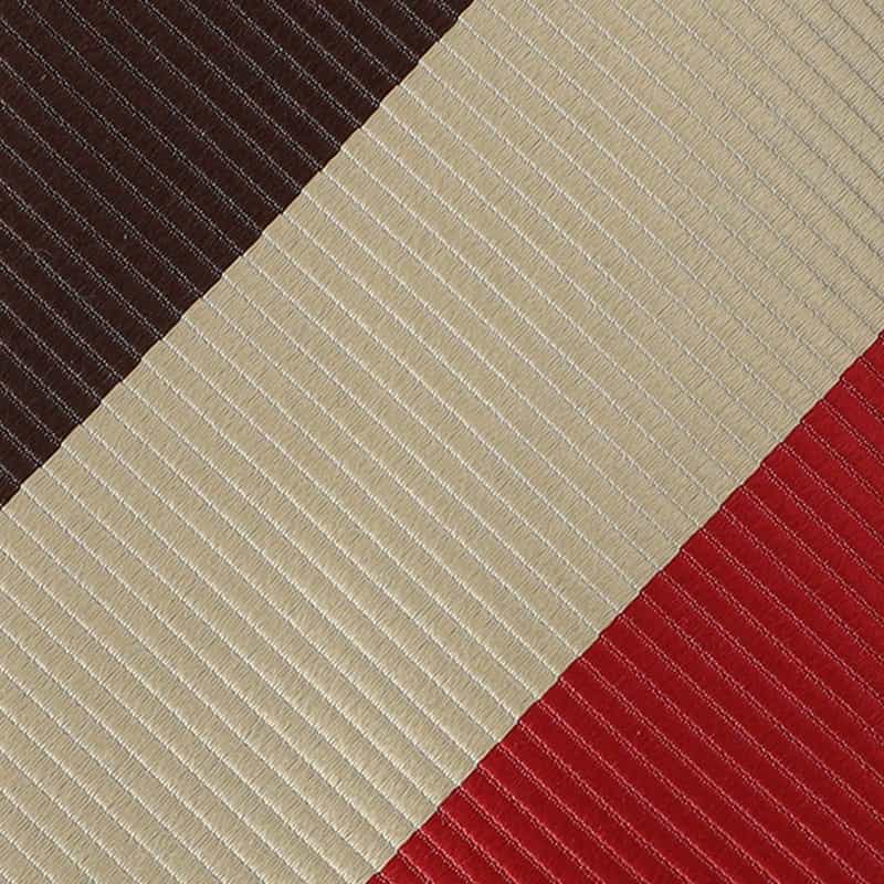 BARNEYS NEW YORK ストライプ柄タイ RED