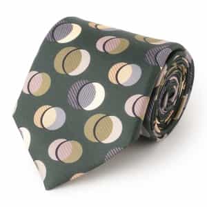 ドット柄タイ