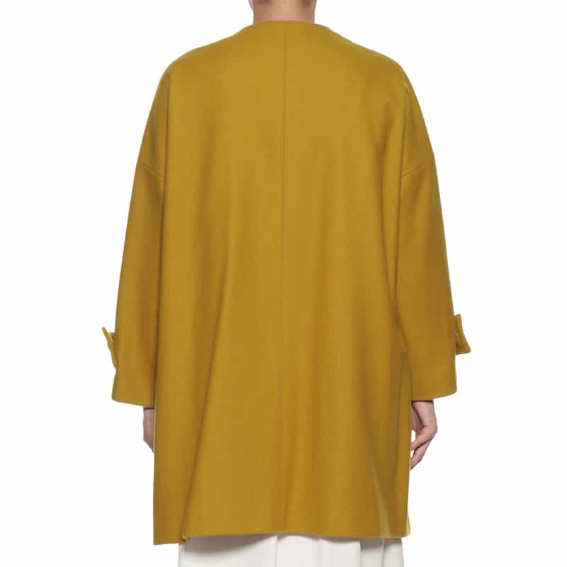 MACKINTOSH MACKINTOSH＜マッキントッシュ＞ウールノーカラーコート"HUMBIE" MUSTARD