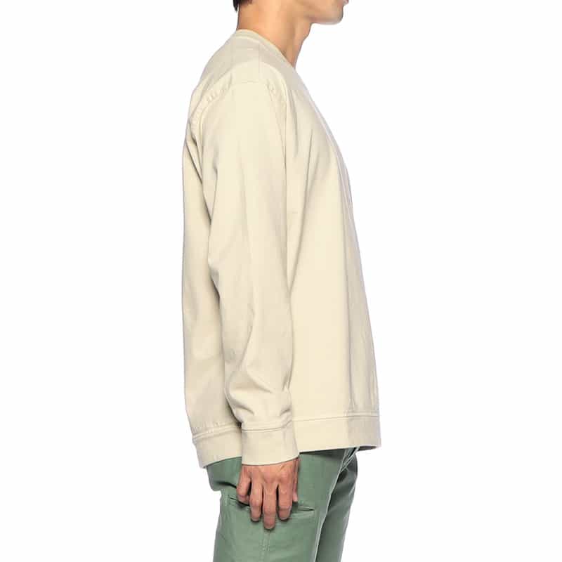 STONE ISLAND STONE ISLAND ＜ストーン アイランド＞クルーネック スウェットプルオーバー IVORY