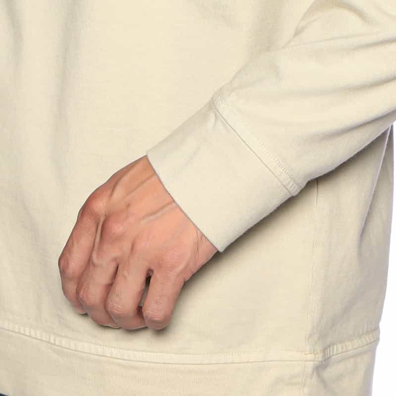 STONE ISLAND STONE ISLAND ＜ストーン アイランド＞クルーネック スウェットプルオーバー IVORY