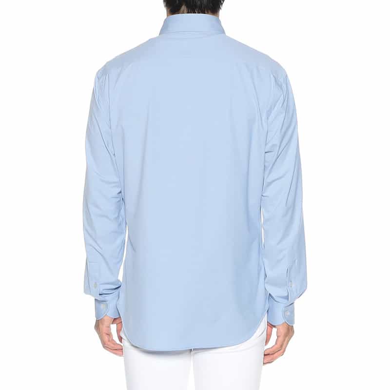 XACUS ボタンダウンシャツ BLUE