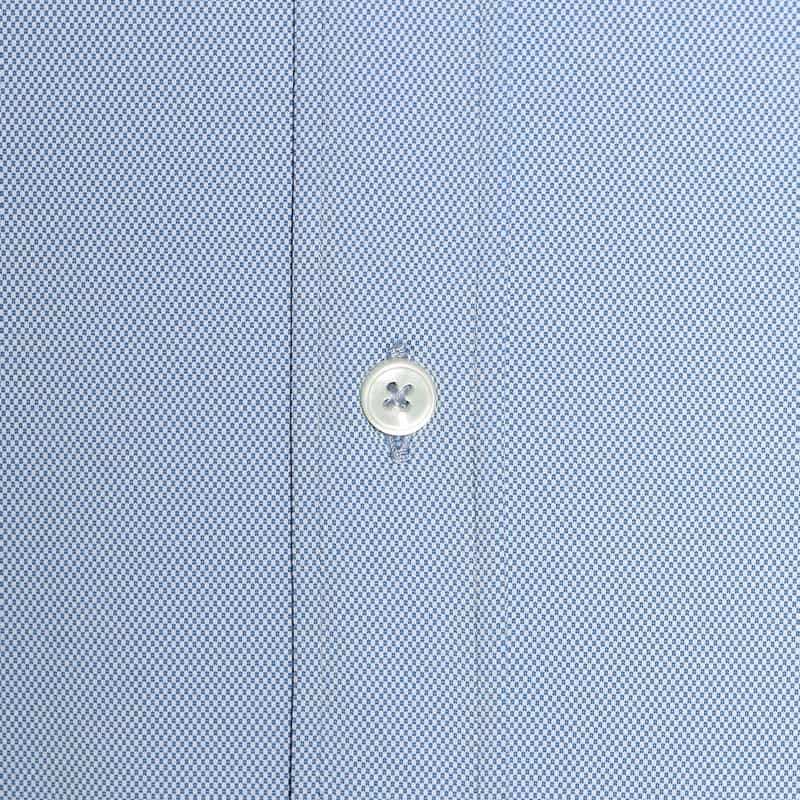 XACUS ボタンダウンシャツ BLUE