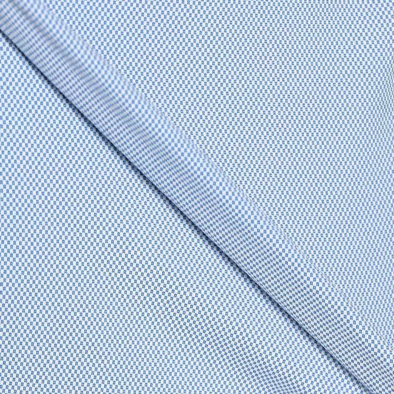 XACUS ボタンダウンシャツ BLUE