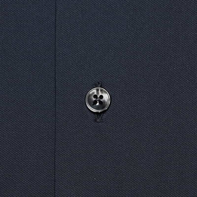 XACUS ソリッドシャツ NAVY