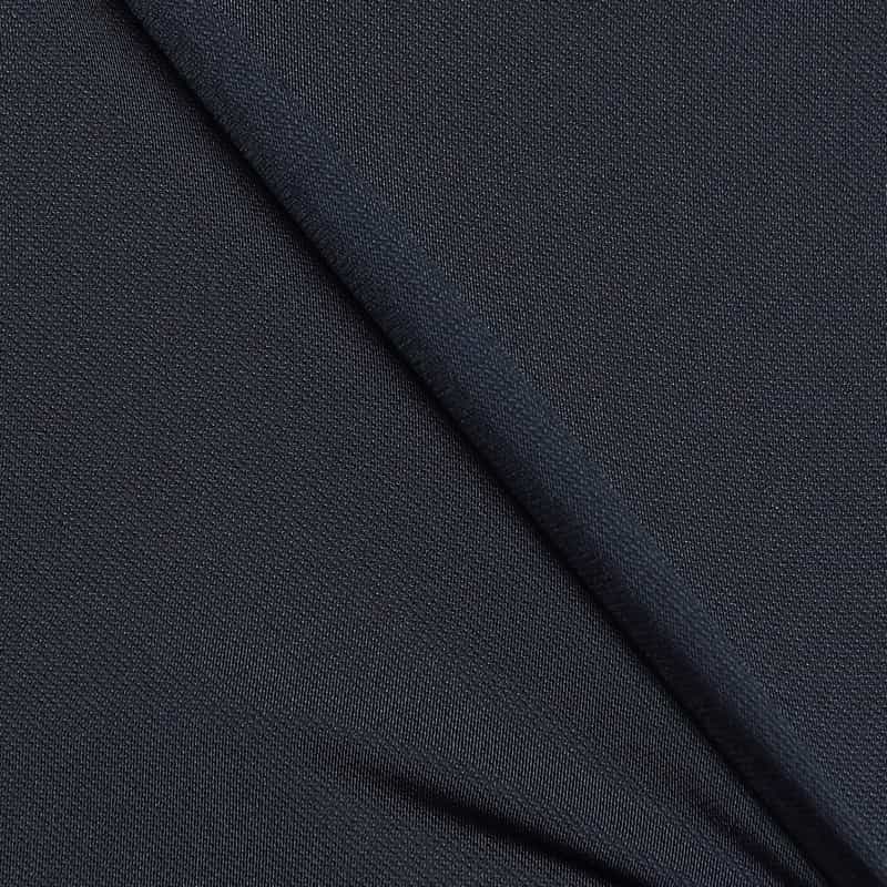 XACUS ソリッドシャツ NAVY