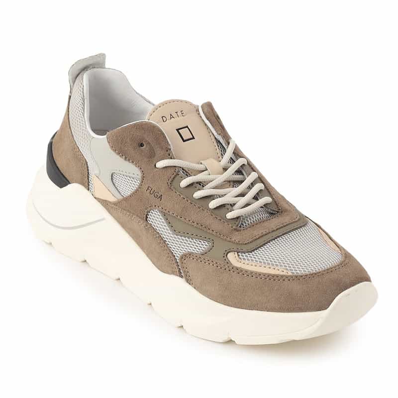 D.A.T.E. スニーカー "FUGA" BROWN