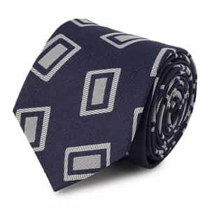 レクタングル柄タイ
