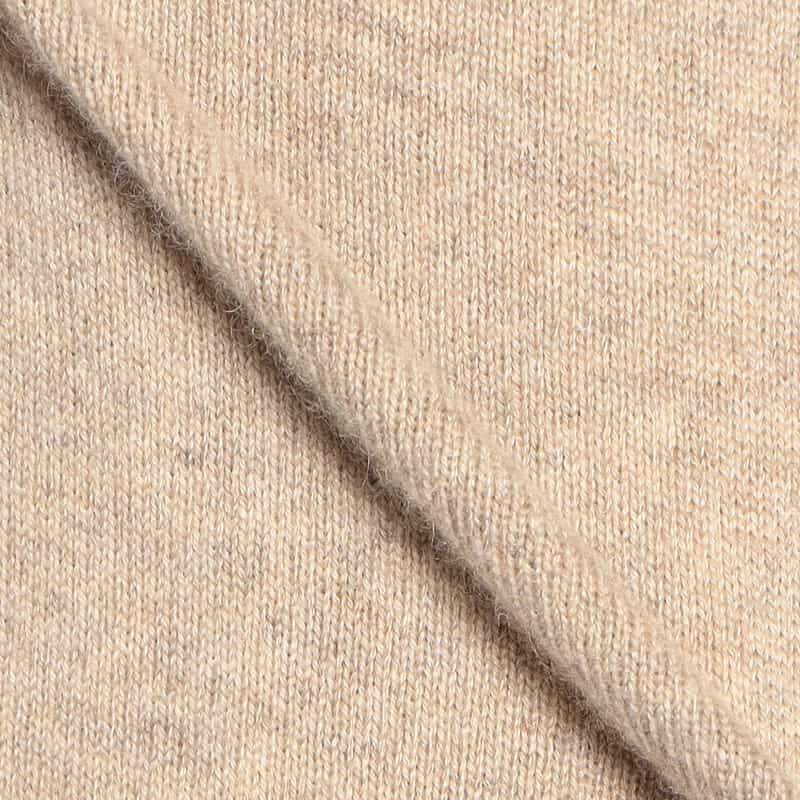 BARNEYS NEW YORK クルーネック カシミヤニットプルオーバー BEIGE
