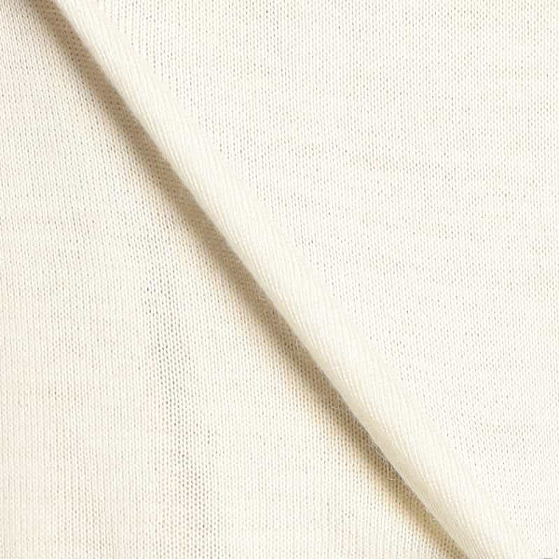 BARNEYS NEW YORK モックネック ウールニットプルオーバー WHITE