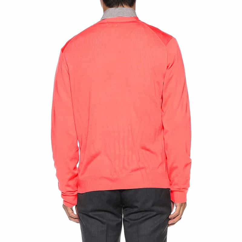 BARNEYS NEW YORK ウールニット カーディガン PINK