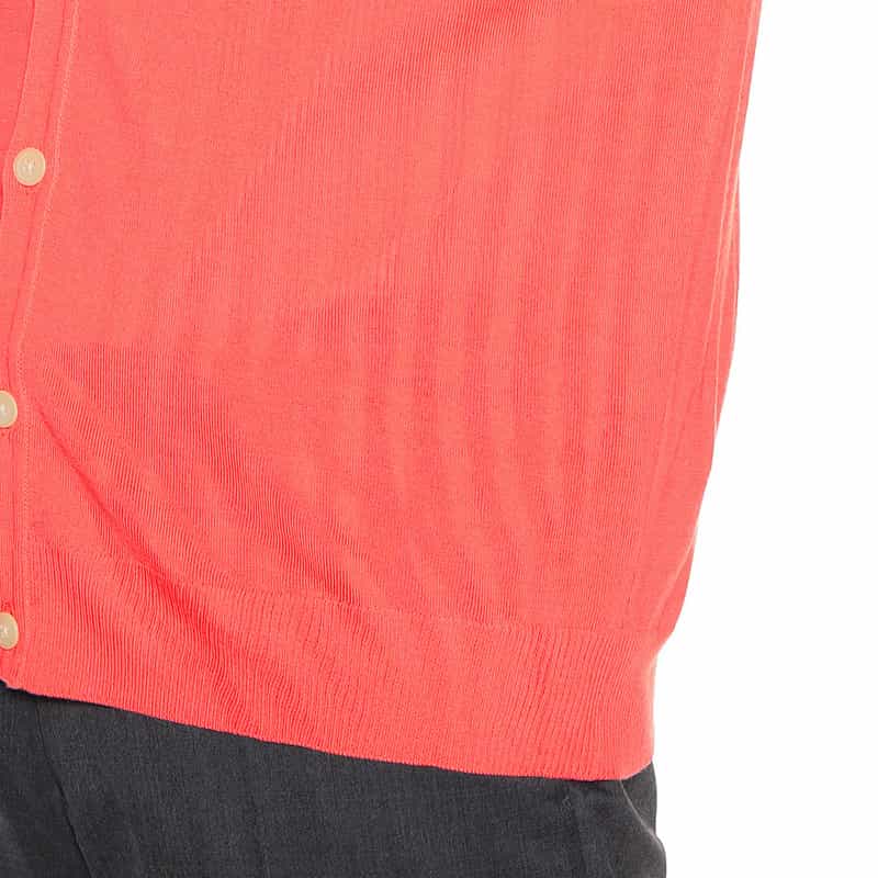 BARNEYS NEW YORK ウールニット カーディガン PINK