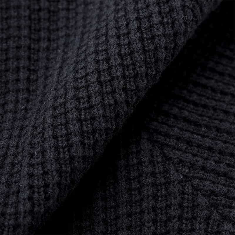 BARNEYS NEW YORK ウール素材ダブルブレスト ニットショールカーディガン NAVY