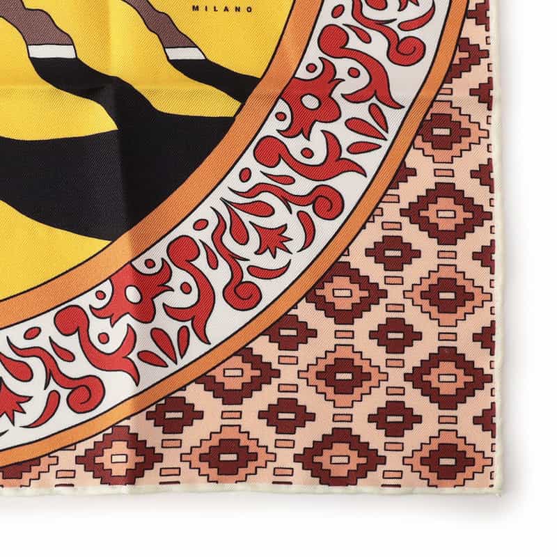 DIEFFE KINLOCH ポケットチーフ PINK