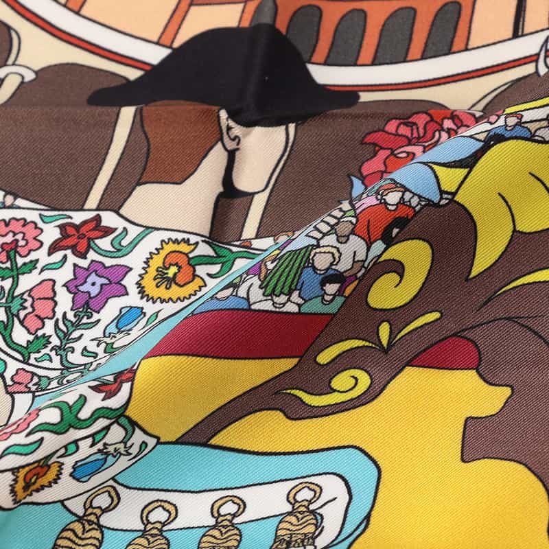 DIEFFE KINLOCH ポケットチーフ PINK