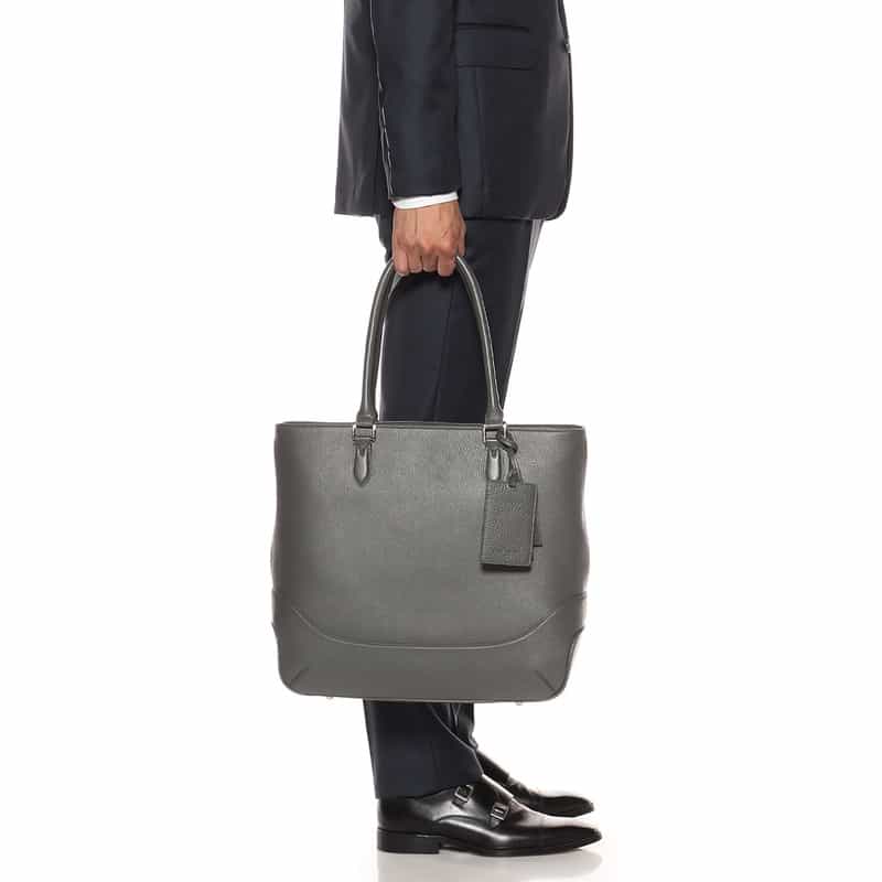 PELLE MORBIDA PELLE MORBIDA＜ペッレ モルビダ＞トートバッグ "MB079" GRAY