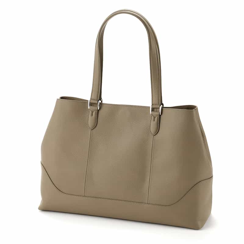 PELLE MORBIDA PELLE MORBIDA＜ペッレ モルビダ＞撥水レザー トートバッグ BEIGE
