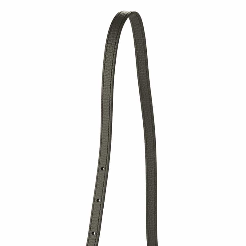 PELLE MORBIDA PELLE MORBIDA＜ペッレ モルビダ＞レザー縦型ミニトートバッグ GRAY