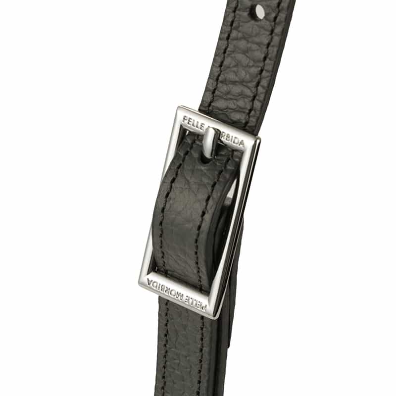 PELLE MORBIDA PELLE MORBIDA＜ペッレ モルビダ＞レザー縦型ミニトートバッグ GRAY