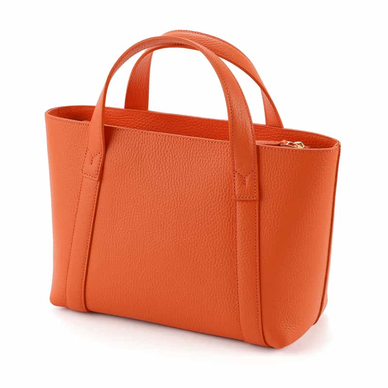 PELLE MORBIDA PELLE MORBIDA＜ペッレ モルビダ＞オンラインストア限定レザーミニトートバッグ ORANGE