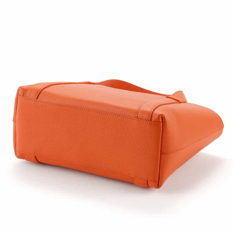 PELLE MORBIDA PELLE MORBIDA＜ペッレ モルビダ＞オンラインストア限定レザーミニトートバッグ ORANGE