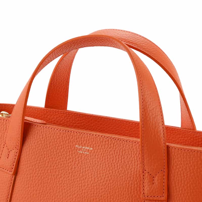 PELLE MORBIDA PELLE MORBIDA＜ペッレ モルビダ＞オンラインストア限定レザーミニトートバッグ ORANGE